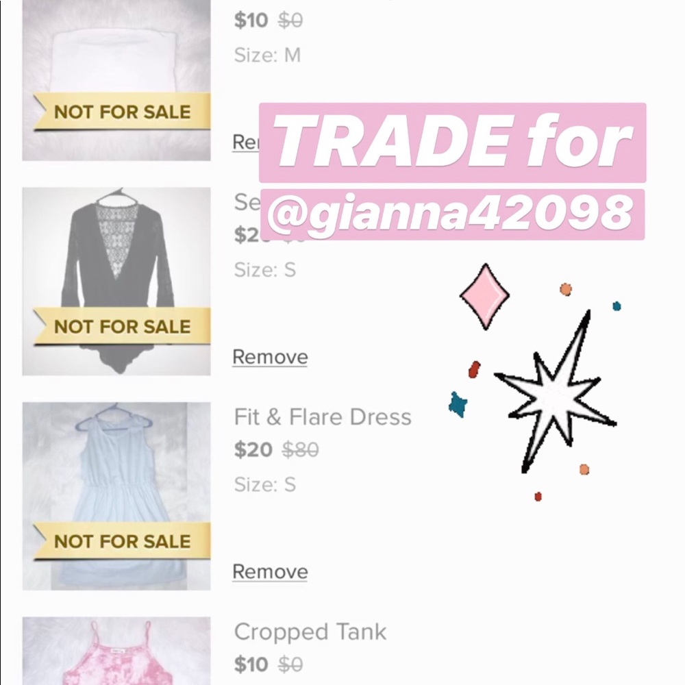 TRADE for Ms. @gianna42098 💖🌷💘